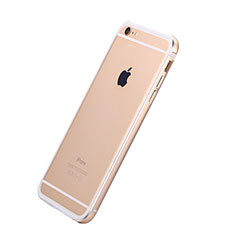 Coque Bumper Luxe Aluminum Metal pour Apple iPhone 6 Or