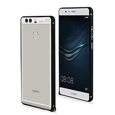 Coque Bumper Luxe Aluminum Metal pour Huawei P9 Noir