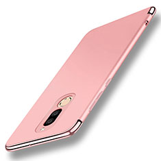 Coque Bumper Luxe Metal et Plastique Etui Housse avec Support Bague Anneau A01 pour Huawei Nova 2i Or Rose