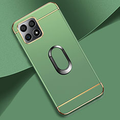 Coque Bumper Luxe Metal et Plastique Etui Housse avec Support Bague Anneau pour Huawei Honor X30i Pastel Vert