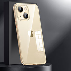 Coque Bumper Luxe Metal et Plastique Etui Housse JL1 pour Apple iPhone 13 Or