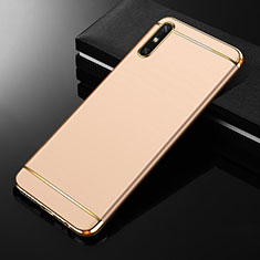 Coque Bumper Luxe Metal et Plastique Etui Housse M01 pour Huawei Enjoy 10e Or