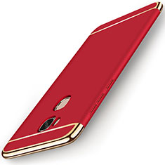 Coque Bumper Luxe Metal et Plastique Etui Housse M01 pour Huawei GR5 Rouge