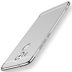 Coque Bumper Luxe Metal et Plastique Etui Housse M01 pour Huawei Mate 7 Argent