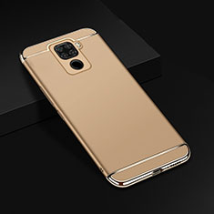 Coque Bumper Luxe Metal et Plastique Etui Housse M01 pour Huawei Nova 5i Pro Or