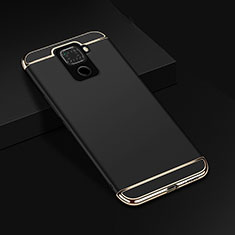 Coque Bumper Luxe Metal et Plastique Etui Housse M01 pour Huawei Nova 5z Noir