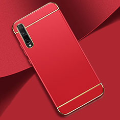 Coque Bumper Luxe Metal et Plastique Etui Housse M01 pour Huawei P smart S Rouge