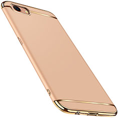 Coque Bumper Luxe Metal et Plastique Etui Housse M01 pour Oppo A3 Or