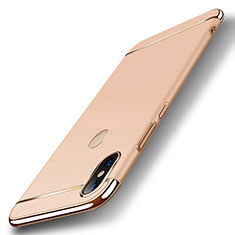 Coque Bumper Luxe Metal et Plastique Etui Housse M01 pour Xiaomi Mi 8 Or