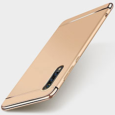 Coque Bumper Luxe Metal et Plastique Etui Housse M01 pour Xiaomi Mi 9 Lite Or