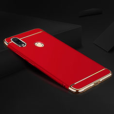 Coque Bumper Luxe Metal et Plastique Etui Housse M01 pour Xiaomi Redmi Note 7 Pro Rouge