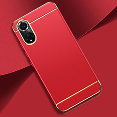 Coque Bumper Luxe Metal et Plastique Etui Housse pour Huawei Honor 50 Pro 5G Rouge