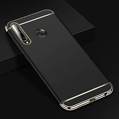 Coque Bumper Luxe Metal et Plastique Etui Housse T01 pour Huawei P Smart+ Plus (2019) Noir
