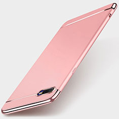 Coque Bumper Luxe Metal et Plastique Etui Housse T01 pour Oppo K1 Or Rose