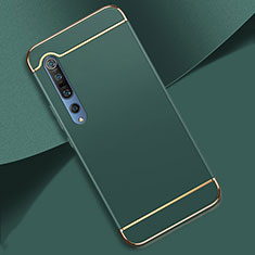 Coque Bumper Luxe Metal et Plastique Etui Housse T01 pour Xiaomi Mi 10 Pro Vert