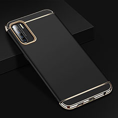 Coque Bumper Luxe Metal et Plastique Etui Housse T02 pour Oppo Find X2 Lite Noir