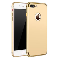 Coque Bumper Luxe Metal et Plastique F02 pour Apple iPhone 7 Plus Or