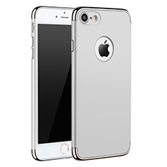 Coque Bumper Luxe Metal et Plastique M01 pour Apple iPhone 8 Blanc