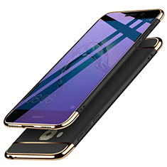 Coque Bumper Luxe Metal et Plastique M02 pour Huawei G9 Plus Noir