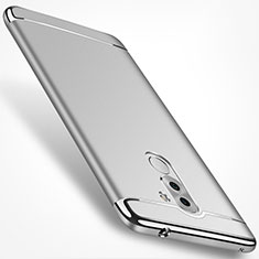 Coque Bumper Luxe Metal et Plastique M02 pour Huawei Mate 9 Lite Argent