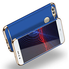 Coque Bumper Luxe Metal et Plastique M02 pour Huawei Nova 2 Bleu