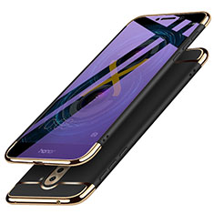 Coque Bumper Luxe Metal et Plastique M03 pour Huawei Honor 6X Noir