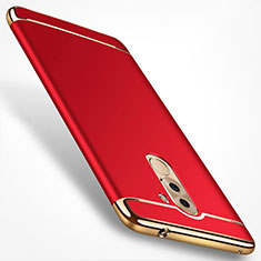 Coque Bumper Luxe Metal et Plastique pour Huawei Honor 6A Rouge