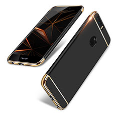 Coque Bumper Luxe Metal et Plastique pour Huawei Honor 8 Noir