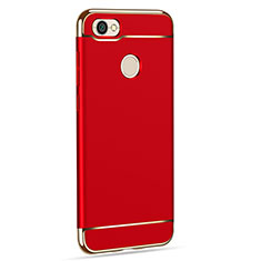 Coque Bumper Luxe Metal et Plastique pour Xiaomi Redmi Y1 Rouge