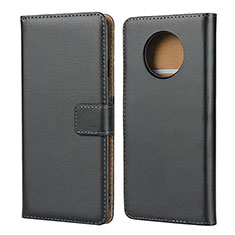 Coque Clapet Portefeuille Livre Cuir K01 pour OnePlus 7T Noir