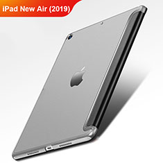 Coque Clapet Portefeuille Livre Cuir L01 pour Apple iPad Air 3 Noir