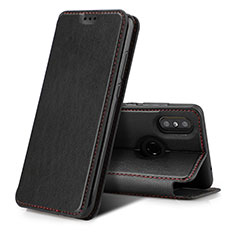 Coque Clapet Portefeuille Livre Cuir pour Xiaomi Mi Mix 3 Noir