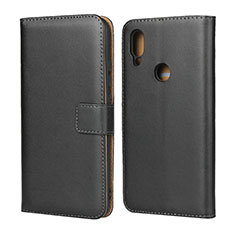 Coque Clapet Portefeuille Livre Cuir pour Xiaomi Redmi 7 Noir