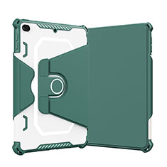 Coque Contour Silicone et Plastique Housse Etui Mat avec Support L05 pour Apple iPad Mini 4 Vert