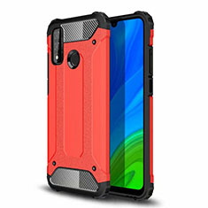 Coque Contour Silicone et Plastique Housse Etui Mat pour Huawei Nova Lite 3 Plus Rouge