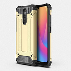 Coque Contour Silicone et Plastique Housse Etui Mat pour Xiaomi Redmi 8 Or