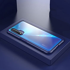 Coque Contour Silicone et Plastique Housse Etui Mat Z01 pour Huawei Nova 6 5G Bleu