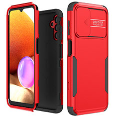 Coque Contour Silicone et Plastique Housse Etui Protection Integrale 360 Degres MQ1 pour Samsung Galaxy A13 5G Rouge