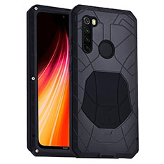 Coque Contour Silicone et Plastique Housse Etui Protection Integrale 360 Degres R01 pour Xiaomi Redmi Note 8 Noir