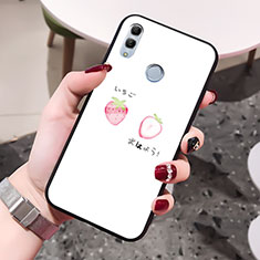 Coque Contour Silicone et Vitre Fruit Miroir pour Huawei Honor 10 Lite Rose