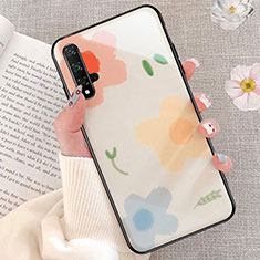 Coque Contour Silicone et Vitre Motif Fantaisie Miroir Etui Housse D01 pour Huawei Honor 20S Rose