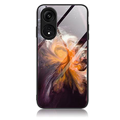 Coque Contour Silicone et Vitre Motif Fantaisie Miroir Etui Housse JM1 pour Huawei Honor X5 Plus Orange