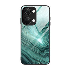 Coque Contour Silicone et Vitre Motif Fantaisie Miroir Etui Housse JM1 pour OnePlus Ace 2V 5G Vert