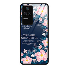 Coque Contour Silicone et Vitre Motif Fantaisie Miroir Etui Housse JM1 pour Xiaomi Redmi K40S 5G Colorful