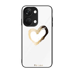 Coque Contour Silicone et Vitre Motif Fantaisie Miroir Etui Housse JM2 pour OnePlus Nord 3 5G Or