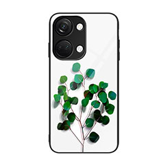 Coque Contour Silicone et Vitre Motif Fantaisie Miroir Etui Housse JM2 pour OnePlus Nord 3 5G Vert