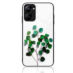 Coque Contour Silicone et Vitre Motif Fantaisie Miroir Etui Housse JM2 pour Realme 10S 5G Vert