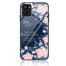 Coque Contour Silicone et Vitre Motif Fantaisie Miroir Etui Housse JM2 pour Realme C33 (2023) Colorful