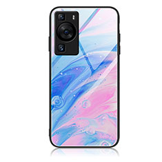 Coque Contour Silicone et Vitre Motif Fantaisie Miroir Etui Housse JM3 pour Huawei P60 Pro Colorful