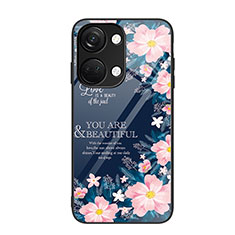 Coque Contour Silicone et Vitre Motif Fantaisie Miroir Etui Housse JM3 pour OnePlus Ace 2V 5G Rose